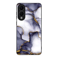Θήκη Sonique Marble Series για Samsung Galaxy S25 Edge Μωβ Γκρι