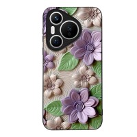 Θήκη Sonique 3D Flower Series για Huawei Pura 70 Βιολετί