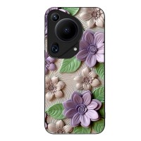 Θήκη Sonique 3D Flower Series για Huawei Pura 70 Ultra Βιολετί