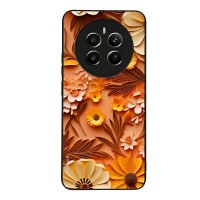 Θήκη Sonique 3D Flower Series για Realme 12 Plus 5G Πορτοκαλί