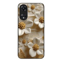 Θήκη Sonique 3D Flower Series για Oppo A78 5G Λευκό