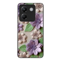 Θήκη Sonique 3D Flower Series για Xiaomi Poco M7 Pro 5G Βιολετί