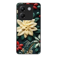 Θήκη Sonique 3D Flower Series για Xiaomi Poco M7 Pro 5G Πράσινο