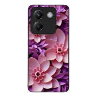 Θήκη Sonique 3D Flower Series για Xiaomi Poco M7 Pro 5G Ροζ
