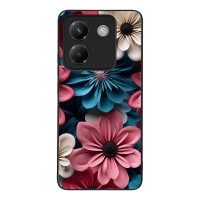 Θήκη Sonique 3D Flower Series για Xiaomi Poco M7 Pro 5G Ροζ 01