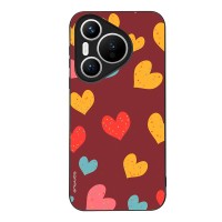 Θήκη Sonique Heart Series για Huawei Pura 70 Μπορντώ