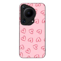 Θήκη Sonique Heart Series για Huawei Pura 70 Ultra Ροζ