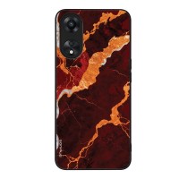 Θήκη Sonique Marble Series για Oppo A78 5G Κόκκινο