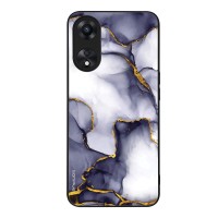 Θήκη Sonique Marble Series για Oppo A78 5G Μωβ Γκρι