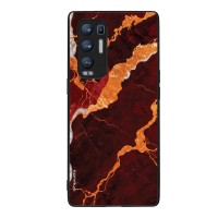 Θήκη Sonique Marble Series για Oppo Find X3 Neo 5G Κόκκινο