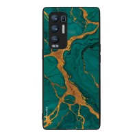 Θήκη Sonique Marble Series για Oppo Find X3 Neo 5G Πράσινο