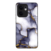 Θήκη Sonique Marble Series για Oppo Reno13 F 5G / Oppo Reno13 FS 5G Μωβ Γκρι