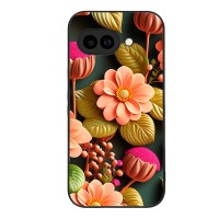 Θήκη Sonique 3D Flower Series για Google Pixel 9a 5G Σομόν