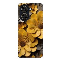 Θήκη Sonique 3D Flower Series για Xiaomi Poco C71 4G Κίτρινο
