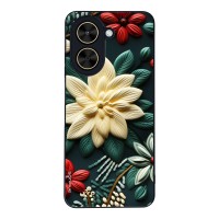 Θήκη Sonique 3D Flower Series για Xiaomi Poco C71 4G Πράσινο