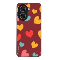 Θήκη Sonique Heart Series για Xiaomi Poco C71 4G Μπορντώ