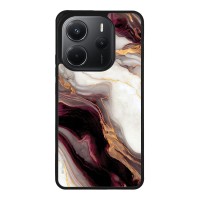 Θήκη Sonique Marble Series για Xiaomi Redmi Note 14 4G (164.84mm) Μπορντώ