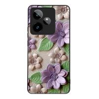Θήκη Sonique 3D Flower Series για Realme GT 7 5G / Realme GT 7T 5G Βιολετί