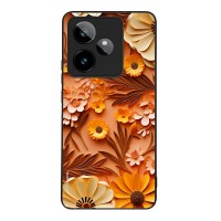 Θήκη Sonique 3D Flower Series για Realme GT 7 5G / Realme GT 7T 5G Πορτοκαλί