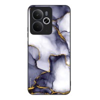 Θήκη Sonique Marble Series για Realme 14 5G / Realme 14T 5G Μωβ Γκρι