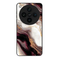 Θήκη Sonique Marble Series για Oppo Find X8 Pro 5G Μπορντώ