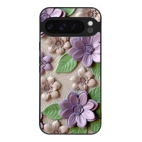 Θήκη Sonique 3D Flower Series για Google Pixel 9 Pro XL 5G Βιολετί
