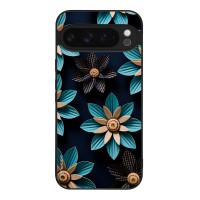 Θήκη Sonique 3D Flower Series για Google Pixel 9 Pro XL 5G Γαλάζιο