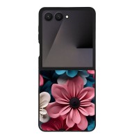 Θήκη Sonique 3D Flower Series για Samsung Galaxy Z Flip 7 Ροζ 01