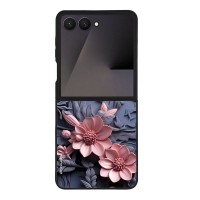 Θήκη Sonique 3D Flower Series για Samsung Galaxy Z Flip 7 Ροζ 02