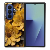 Θήκη Sonique 3D Flower Series για Samsung Galaxy Z Fold 7 Κίτρινο