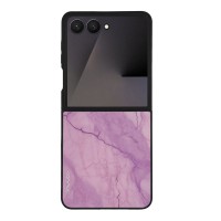 Θήκη Sonique Marble Series για Samsung Galaxy Z Flip 7 Βιολετί