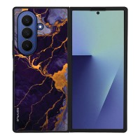 Θήκη Sonique Marble Series για Samsung Galaxy Z Fold 7 Μωβ