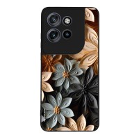 Θήκη Sonique 3D Flower Series για Motorola Edge 50 Neo 5G / Edge 60 Neo 5G Γκρι