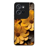 Θήκη Sonique 3D Flower Series για Motorola Edge 50 Neo 5G / Edge 60 Neo 5G Κίτρινο