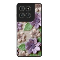 Θήκη Sonique 3D Flower Series για Motorola Edge 60 Pro 5G Βιολετί