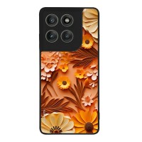 Θήκη Sonique 3D Flower Series για Motorola Edge 60 Pro 5G Πορτοκαλί
