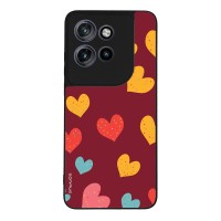 Θήκη Sonique Heart Series για Motorola Edge 50 Neo 5G / Edge 60 Neo 5G Μπορντώ