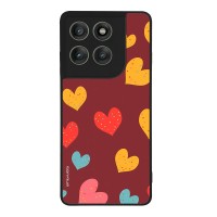 Θήκη Sonique Heart Series για Motorola Edge 60 Pro 5G Μπορντώ