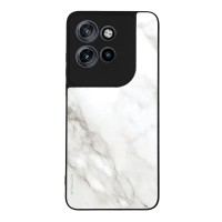 Θήκη Sonique Marble Series για Motorola Edge 50 Neo 5G / Edge 60 Neo 5G Λευκό