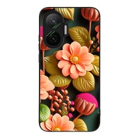Θήκη Sonique 3D Flower Series για Xiaomi Poco F7 5G Σομόν