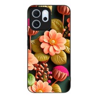 Θήκη Sonique 3D Flower Series για Oppo Reno14 F 5G / Oppo Reno14 FS 5G Σομόν