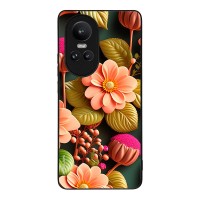 Θήκη Sonique 3D Flower Series για Oppo Reno10 Pro 5G Σομόν