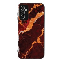 Θήκη Sonique Marble Series για Samsung Galaxy M13 4G Κόκκινο