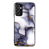 Θήκη Sonique Marble Series για Samsung Galaxy M13 4G Μωβ Γκρι