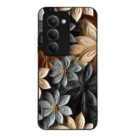 Θήκη Sonique 3D Flower Series για Xiaomi Redmi 15 4G / Redmi 15 5G Γκρι