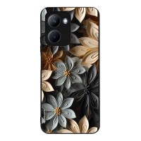 Θήκη Sonique 3D Flower Series για Realme C33 Γκρι