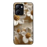 Θήκη Sonique 3D Flower Series για Realme C33 Λευκό
