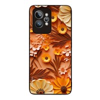 Θήκη Sonique 3D Flower Series για Realme GT 2 Pro Πορτοκαλί