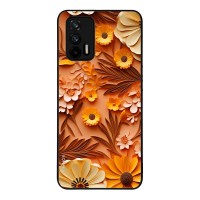 Θήκη Sonique 3D Flower Series για Realme GT 5G Πορτοκαλί