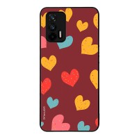 Θήκη Sonique Heart Series για Realme GT 5G Μπορντώ